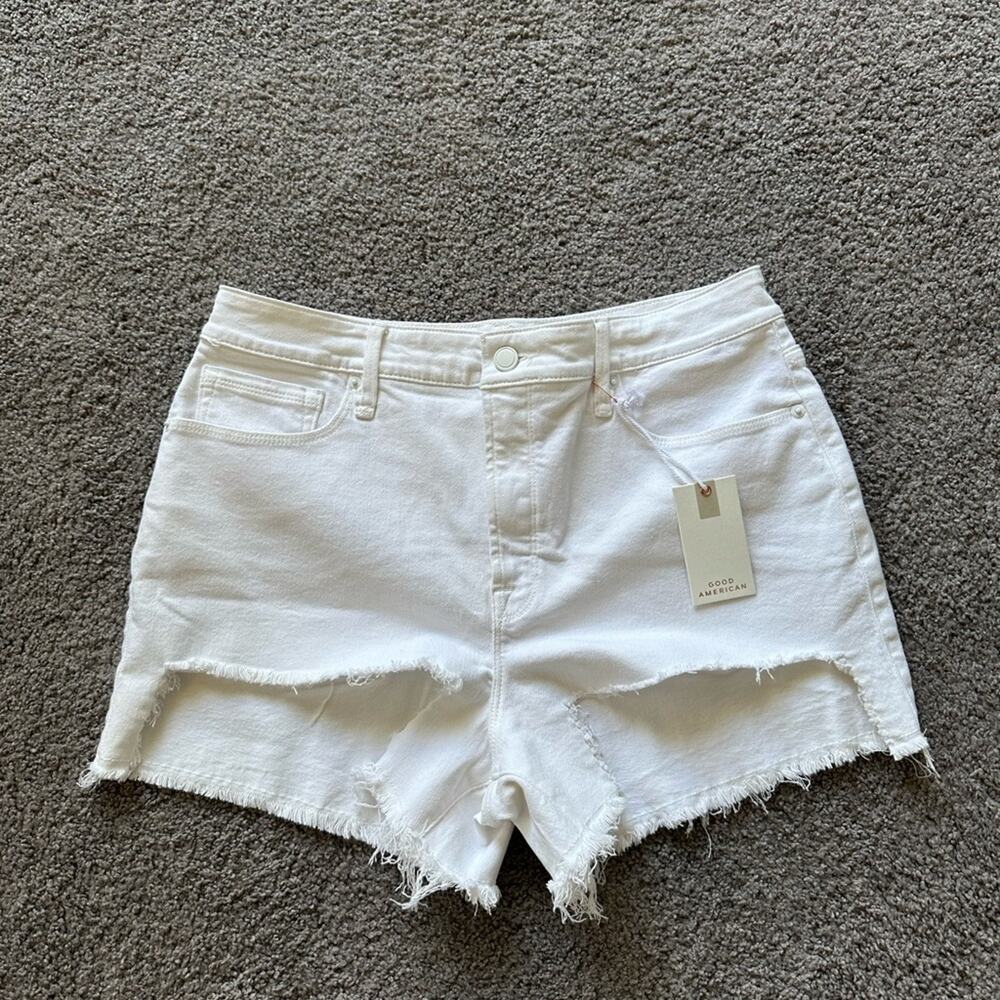 Good American Cut Off Shorts NWT